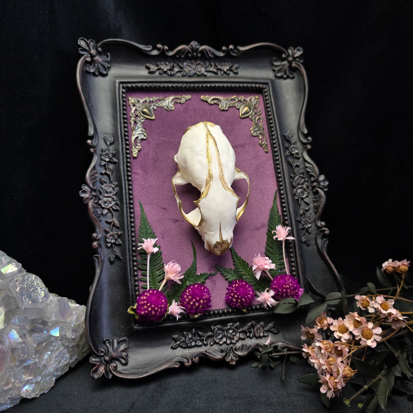 Finest Obituaries | Marten Skull on Baroque Frame