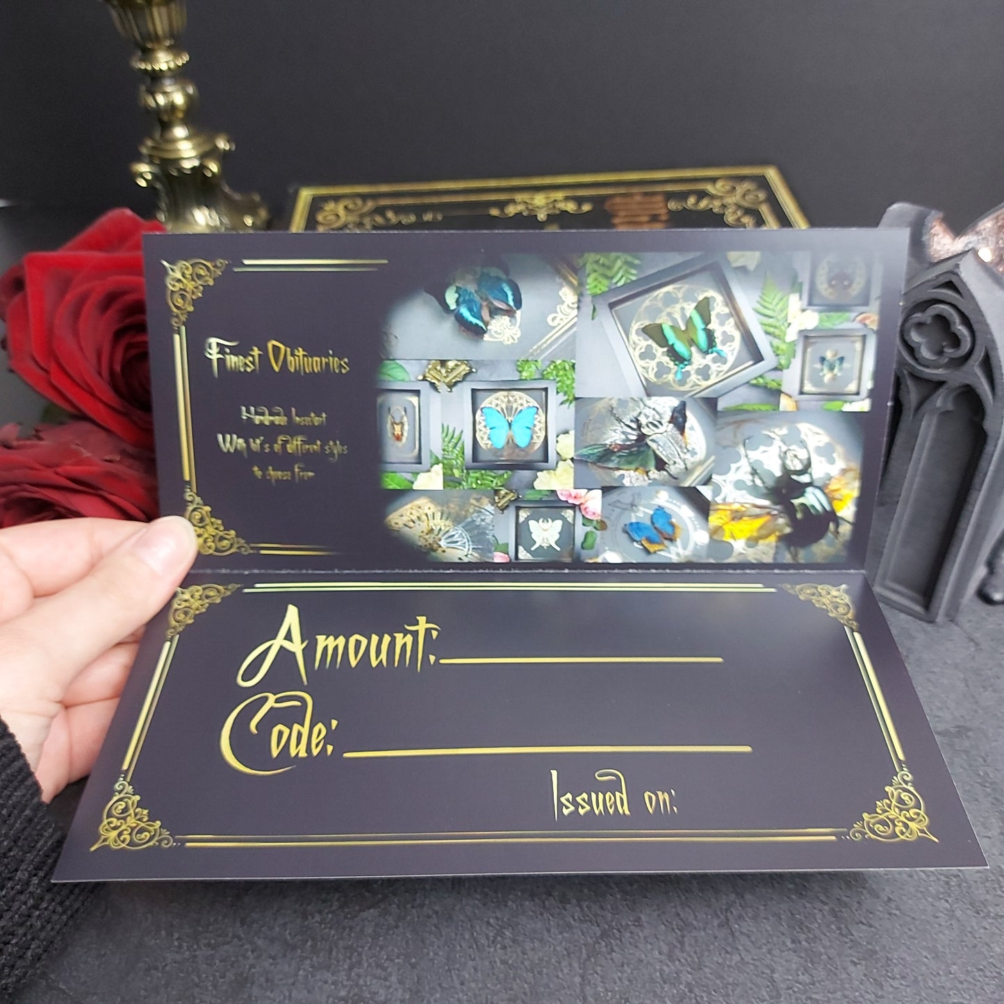 Finest Obituaries | Geschenkgutschein