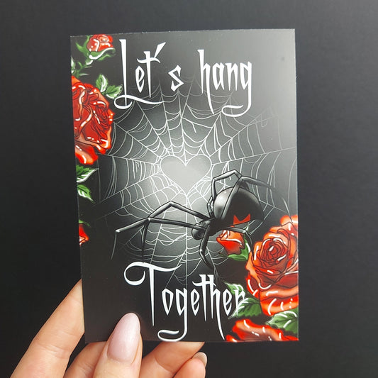 Lovebugs Postkarte "Let´s hang together"